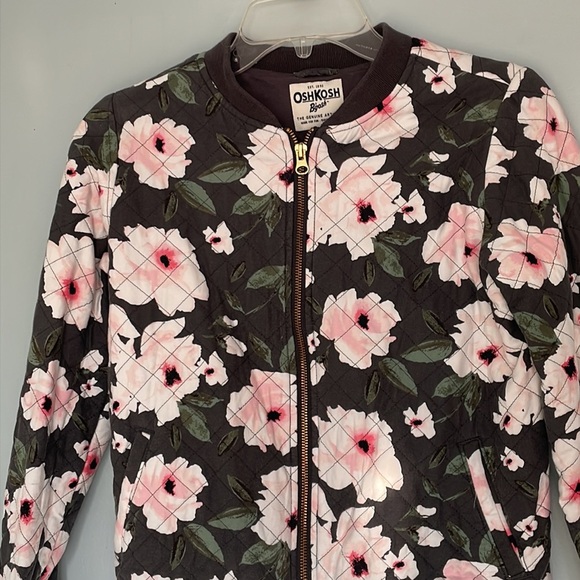 OshKosh B’gosh Floral Jacket Sz 14 - Picture 2 of 6